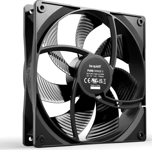 Ventilator be quiet! PURE WINGS 3 140mm PWM, BL108 — imaginea 5