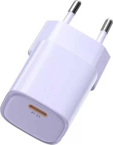 Incarcator Rețea Mcdodo Nano Series Fast Charging PD Type-C 20W Mov — imaginea 6