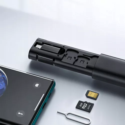 Set de călătorie Mcdodo de adaptoare și cabluri pentru telefon și calculator cu husa 9in1 — imaginea 6