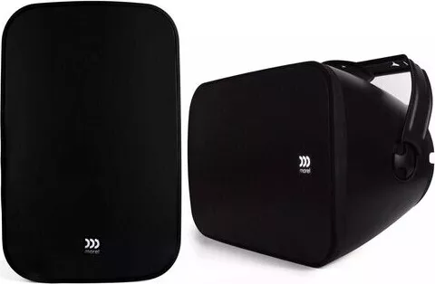 BREEZ AW800 BLACK BOXE MOREL DE PERETE EXTERIOR DE 8", 581138-110 - imagine 1