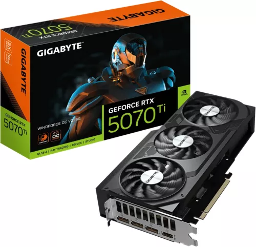Gigabyte RTX 5070 Ti 16GB GDDR7 256 bit Windforce OC V2 DLSS 4.0