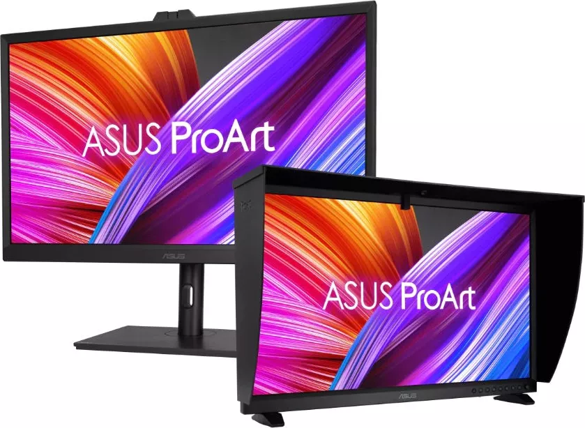 Asus 31.5" OLED, ProArt, 4K, HDR-10 HLG, USB-C HDMI, 3840x2160 Px, negru - imagine 1