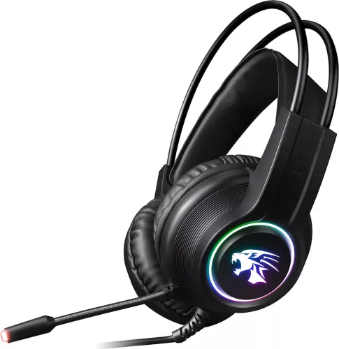 Căști Gaming Varr VH8030, Iluminare RGB, Negru — imaginea 3