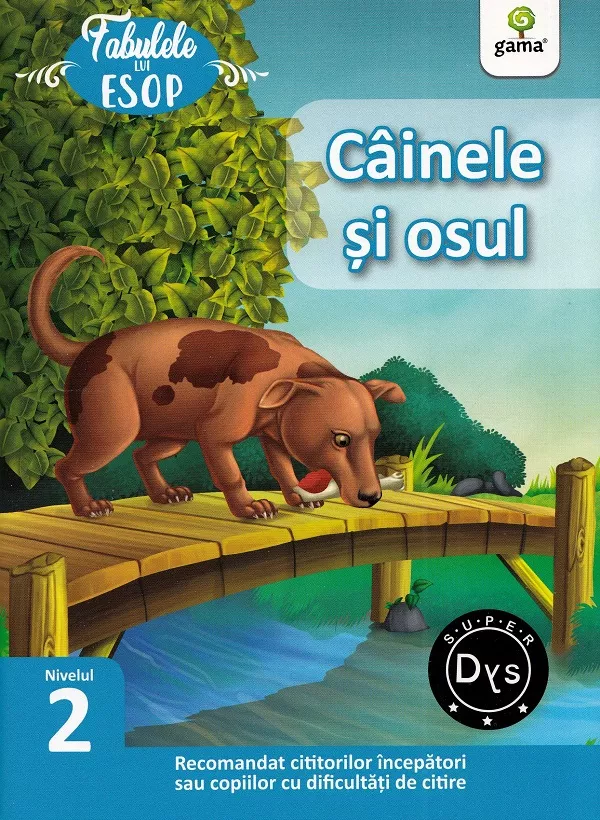 Caine Lessi Cainele Si Osul. Fabulele Lui Esop: Nivelul 2