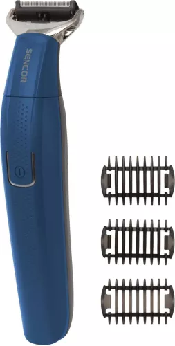Aparat de ras multifuncțional Sencor SHP0450BK Autonomie 45 minute 3 piepteni ghidare 1 3 5 mm MicroUSB (Albastru) — imaginea 4