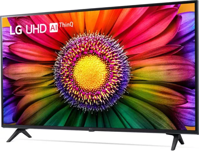 Smart 189 cm 75" 4K LG 75UR80006LJ UltraHD negru 120x120x25mm