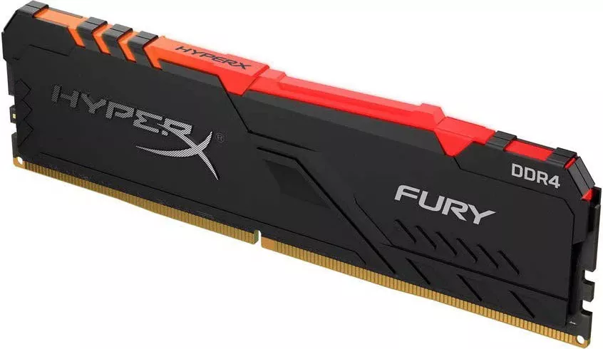 Memorie HyperX Fury RGB 8GB DDR4 3466MHz CL15 1.35V