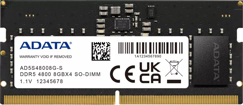 RAM Laptop Adata DDR5 8GB 4800MHz CL40 SODIMM