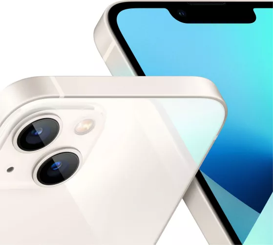 Telefon mobil Apple iPhone 13 128GB 5G Starlight
