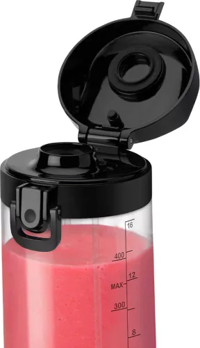 Blender portabil Nutribullet NBP003B, 0.475l, 1 treapta viteza, USB-C, negru — imaginea 5