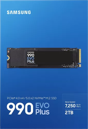 SSD 2TB Samsung M.2 NVMe 990 EVO Plus PCIe 4.0
