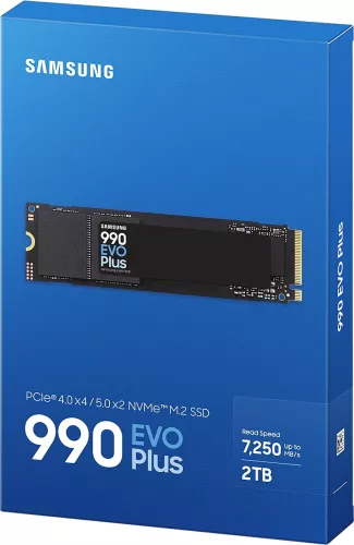 SSD 2TB Samsung M.2 NVMe 990 EVO Plus PCIe 4.0