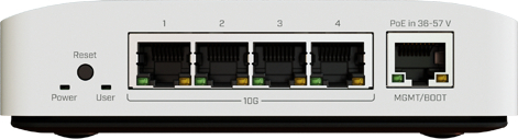 Switch MikroTik CRS304-4XG-IN 4 porturi — imaginea 3