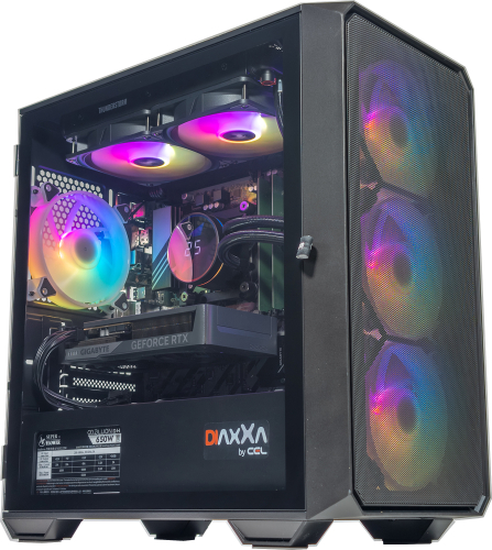 PC Gaming DiaxXa RTX AI AMD Ryzen 5 5600X 32GB DDR4 SSD 500GB M.2