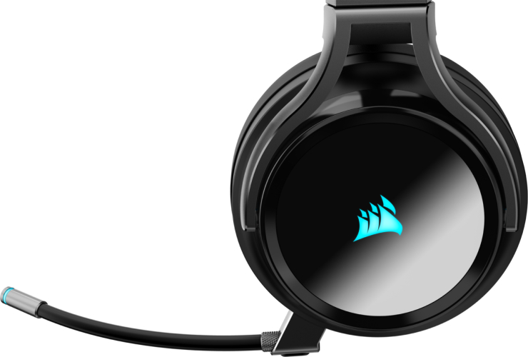 CASTI Corsair Virtuoso RGB wireless cu fir gaming utilizare multimedia ...