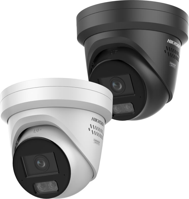 Camera supraveghere IP Dome cu iluminare duală Hikvision ColorVu DS-2CD2347G3-LIS2UY/SL, 4 MP, 2.8 mm, IR/lumina albă 30 m, slot card — imaginea 3