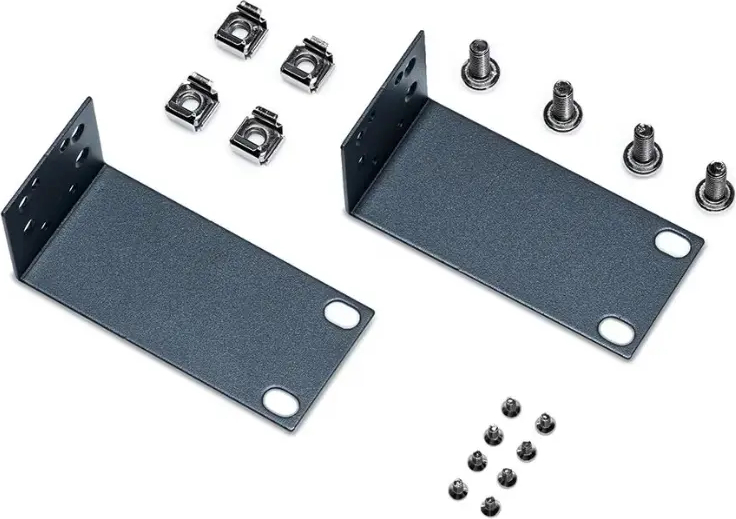 Kit de montare rack TP-Link Omada metal compatibil cu switch-uri de 13 inch — imaginea 3