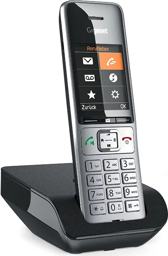 Telefon DECT fără fir Gigaset COMFORT 500 SMS Hands Free (Argintiu/Negru) — imaginea 2