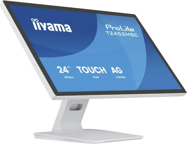 touchscreen Iiyama 24" 120Hz IPS Full HD HDMI DisplayPort Boxe alb - imagine 1