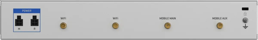 Router industrial 4G LTE Teltonika RUTXR1 dual SIM porturi Gigabit Ethernet IP30 — imaginea 4