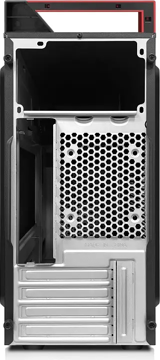 Carcasa Power Train IK240710B Middle Tower Fără sursa (Negru/Rosu) — imaginea 5