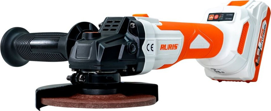 Polizor unghiular pe acumulator RURIS RMX4125 POWER ALFA UP