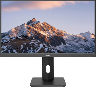 Monitor Dahua 27" IPS 5ms, 4K UHD, low blue light, HDR, HDMI 2.0, 1DP 1.4, 1TYPE-C (65W), 1USB-B, 2USB-A, 1Audio out, VESA 100x100 mm, negru