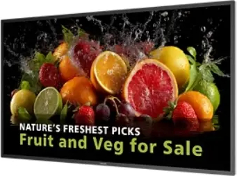 digital signage 108 cm 42.5" 4K ADS Philips LED 43BDL5050D/00 UHD UltraHD HDMI DisplayPort Boxe Negru - imagine 1