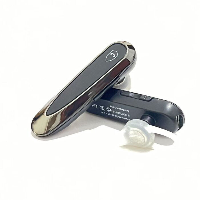 Casca Bluetooth CerCip S18, Baterie 20 ore, Anulare zgomot ENC cu două microfoane, Sunet HD + Hi-RES, Multipoint, Universală — imaginea 4