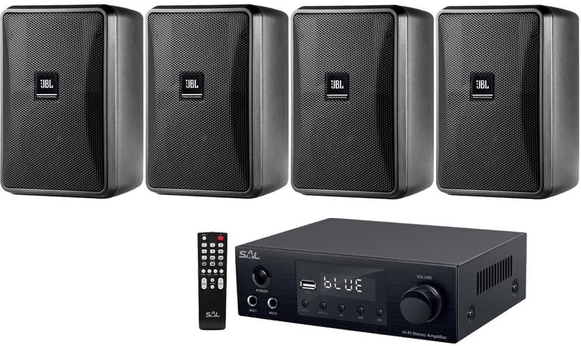 Sistem audio ambiental JBL Control 23-1 BK System-4