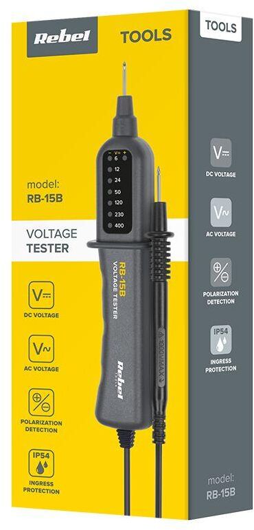 Detector de tensiune Rebel Tools RB-15B — imaginea 3