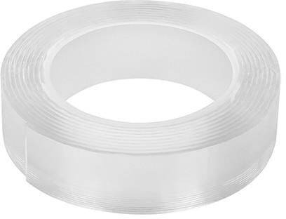 Banda montaj dublu adezivă transparentă Rebel 2x30mm 3M — imaginea 3