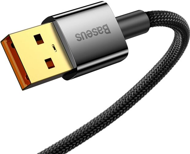 Cablu Baseus Explorer USB la USB-C 100W Fast Charging 2m Negru — imaginea 5