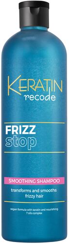 Keratin Recode Frizz Stop Smoothing - Balsam Pentru Calmarea Părului Rebel 400 ml — imaginea 3