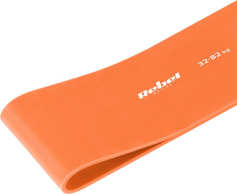 Banda Elastică Rebele Active RBA-3001-7, Power band, 32-82 Kg (Portocaliu) — imaginea 5