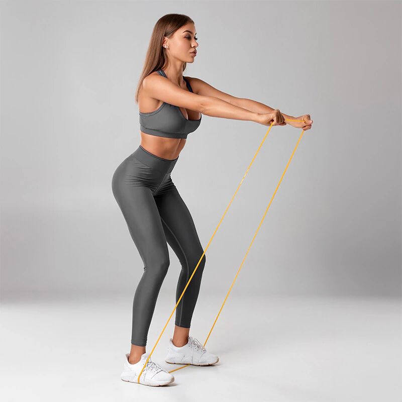 Banda Elastică Rebele Active RBA-3001-7, Power band, 32-82 Kg (Portocaliu) — imaginea 6