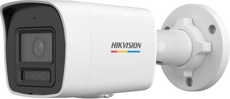 Camera supraveghere exterior IP cu iluminare duală Hikvision ColorVu DS-2CD1047G3H-LIU, 4 MP, 2.8mm, microfon, IR + lumina albă 30 m, PoE — imaginea 3