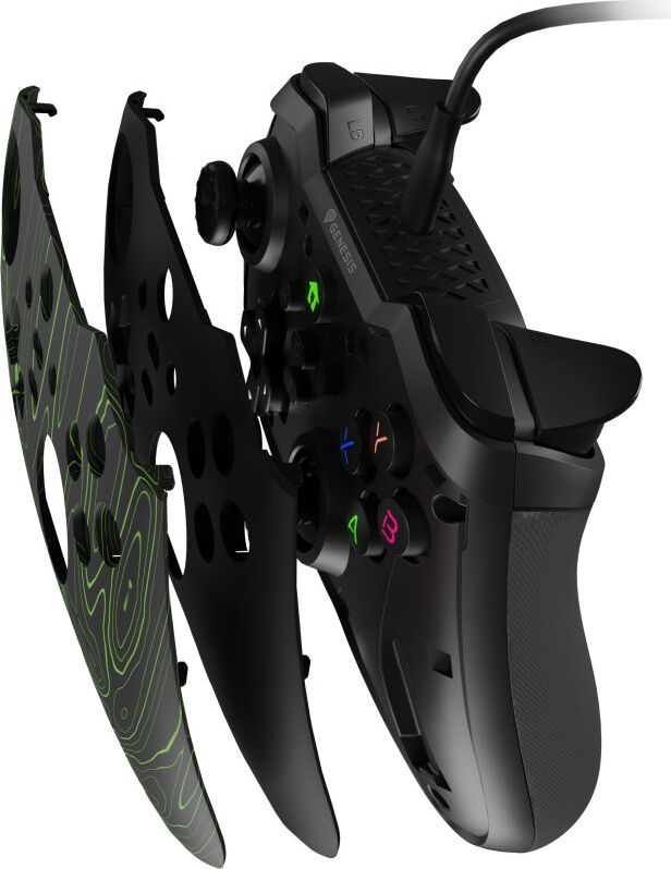 Controller cu fir Genesis Mangan 300, USB, Negru — imaginea 4