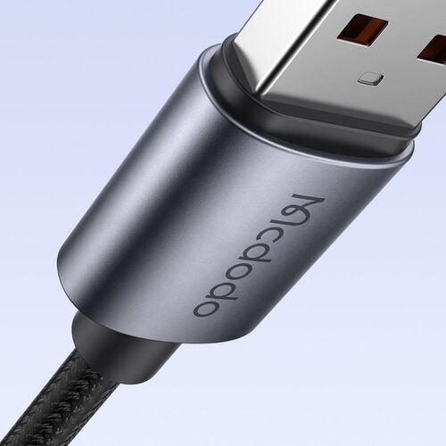 Cablu de date Mcdodo CA-5660 USB-A la Lightning Fast Charging 3A LED 1.2m Negru — imaginea 5