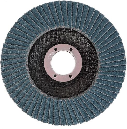 Abraziv/smirghel lamelar frontal zirconiu P120 125 mm — imaginea 3