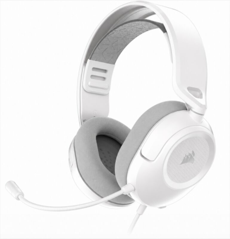 Căști Gaming Over-ear Corsair HS35 V3, Wired, Alb — imaginea 2