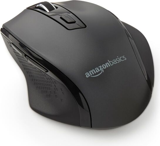 Mouse wireless Amazon Basics 2.4 GHz DPI reglabil negru - RESIGILAT