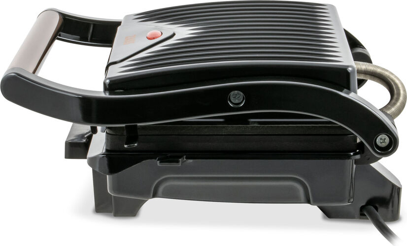 Grill electric Zass Grill & Panini ZPG 20 Rose Gold, Putere 1500W, Plăci nedetasbile, Dimensiuni plăci 29×23 cm, Deschidere la 9 — imaginea 6