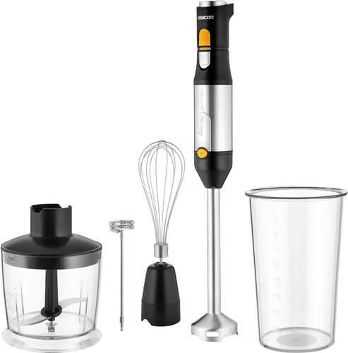 Blender de mână Sencor SHB6302BK 5 in 1 1200 W Bol 800 ml Tocător 500 ml (Negru) — imaginea 3