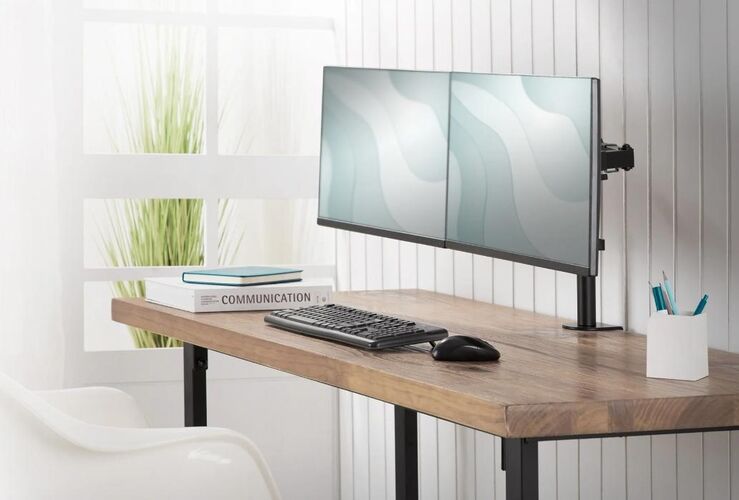 Suport monitoare Digitus DA-90400 15'' - 32'' 8 Kg monitor (Negru) — imaginea 4