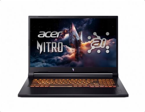 Acer Nitro V 17 AI ANV17-41 AMD Ryzen 7 260 17.3 inch RAM 16GB SSD 1TB nVidia GeForce RTX 5060 8GB Windows 11 Pro Black