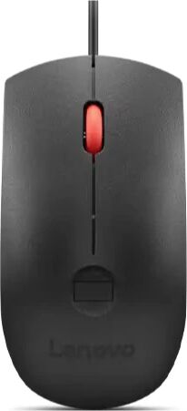 Mouse Lenovo Fingerprint Wired USB (Negru) — imaginea 3