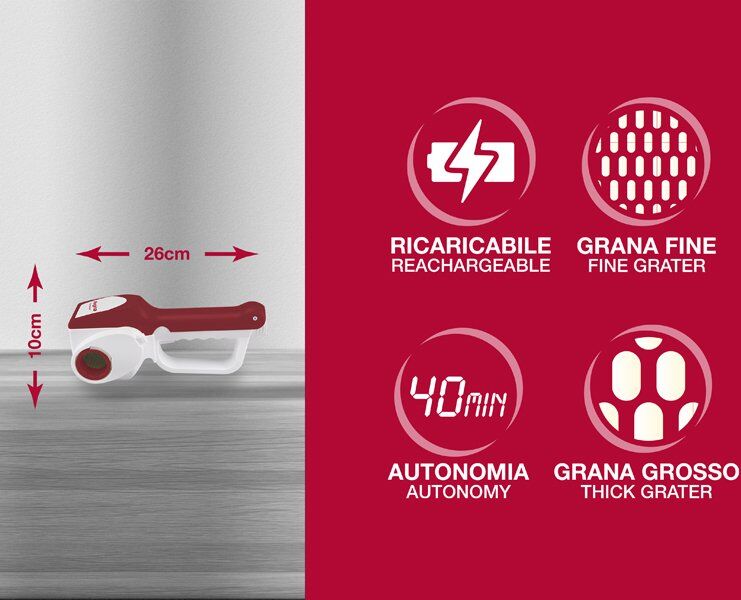 Răzătoare de brânzeturi Beper 90.071 — imaginea 4