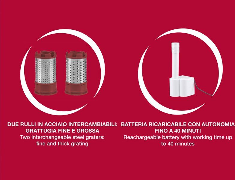 Răzătoare de brânzeturi Beper 90.071 — imaginea 5