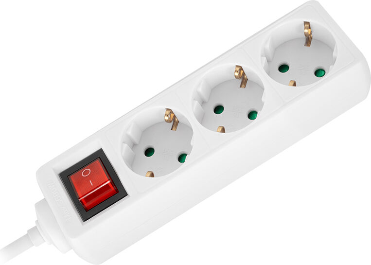 PRELUNGITOR 3 PRIZE CU ÎNTRERUPĂTOR 3X1.5MM 2.0M Rebel URZ3573-2 — imaginea 5